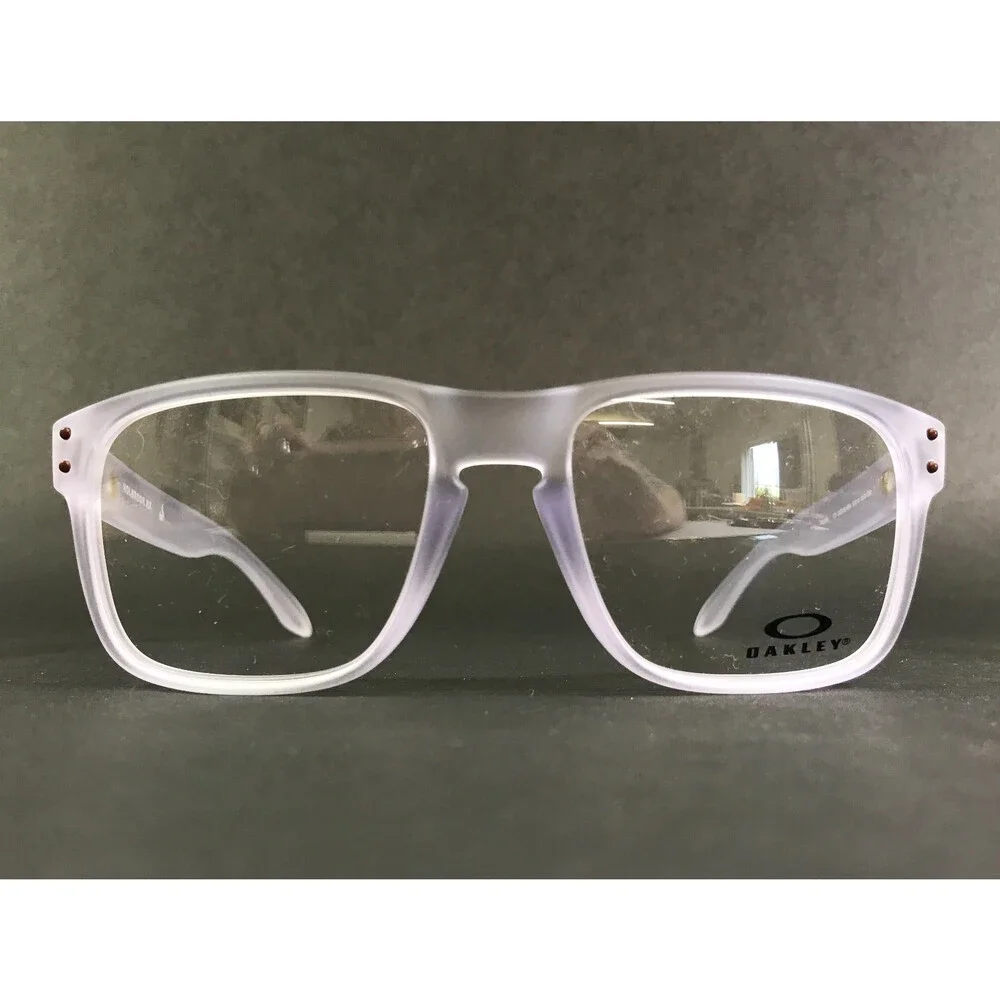 Oakley Eyeglasses Frames HOLBROOK OX8156-1854 Matte Clear Square 54-18-137